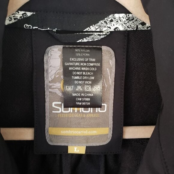 Sombrio Freerider Gear Mountain Bike Jacket Zip Up Cycling Outdoor - Picture 8 of 8